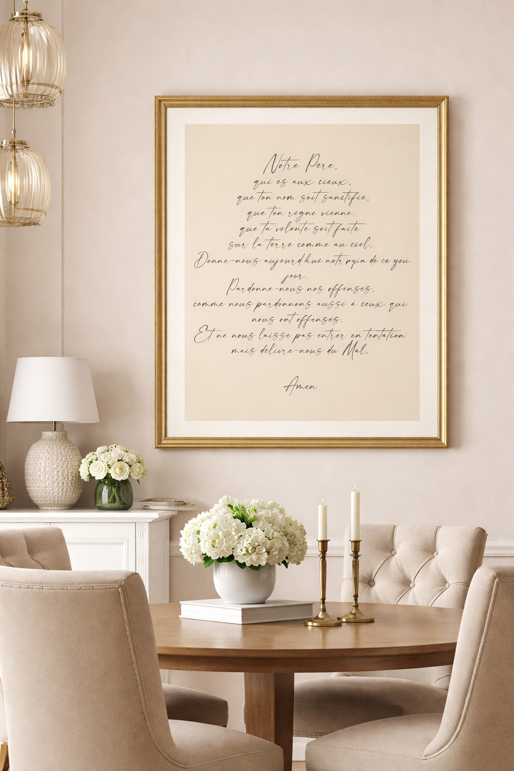 Affiche - Notre Père
