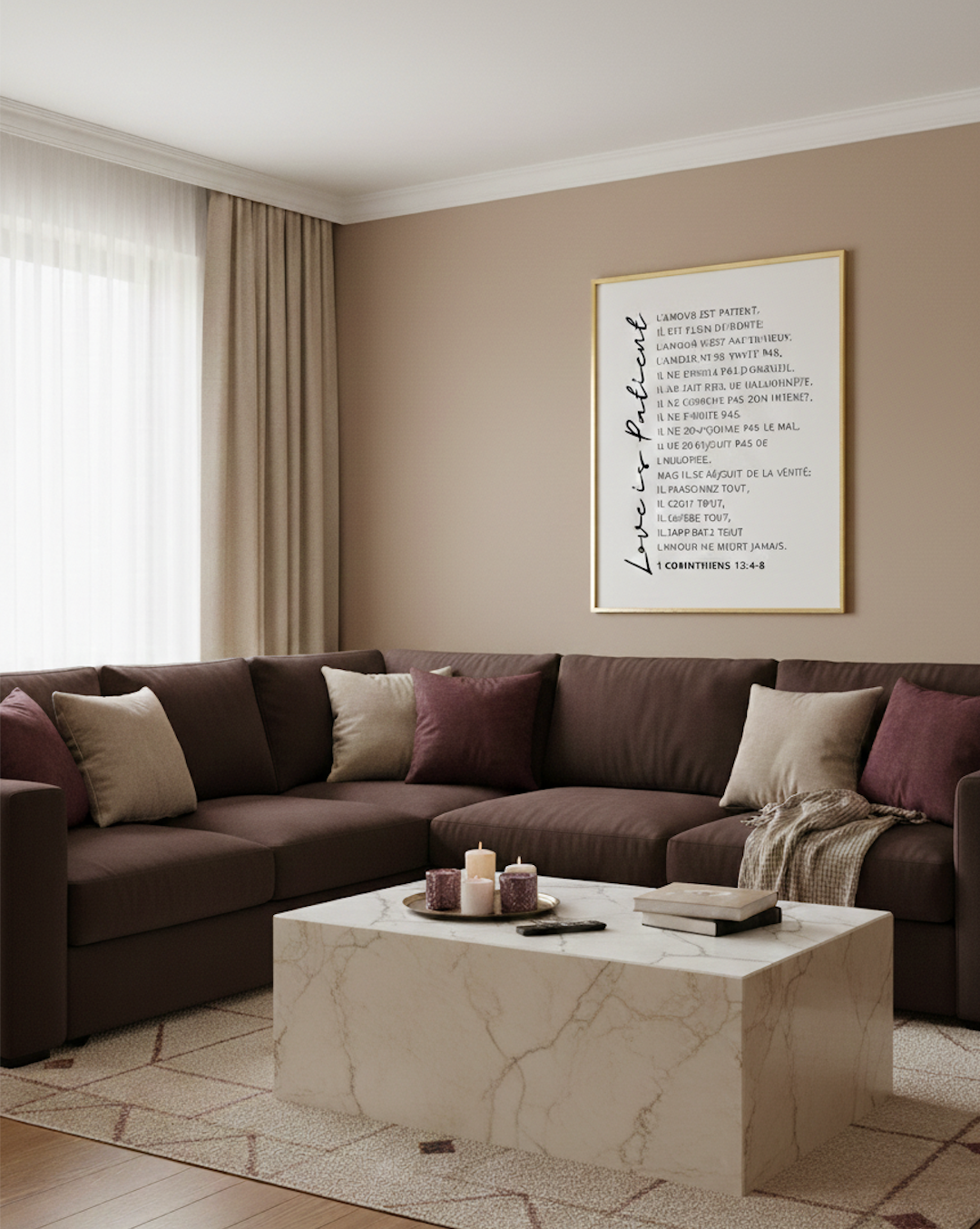 Affiche - Love is Patient